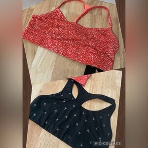 Lot x2 Medium M Sports Bra Reversible Champion Old Navy Active Dry  Activewear